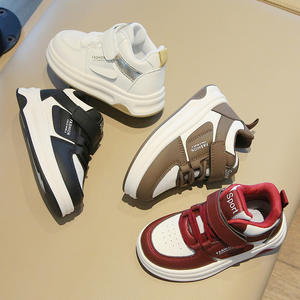 รองเท้ากีฬาเด็กฤดูใบไม้ผลิ รองเท้าลำลองเด็กชายและเด็กหญิง รองเท้าบาสเก็ตบอลหุ้มข้อสูง รองเท้าวิ่งเด็ก รองเท้าเด็กอ่อน ระบายอากาศได้ดี - Product Image 4