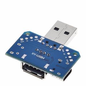 XY-USB4 <b>Plug</b>-in <b>USB</b> Conversion Board Micro Port <b>to</b> Type-C 4P 2.54mm Connector <b>Adapter</b> - Product Image 2