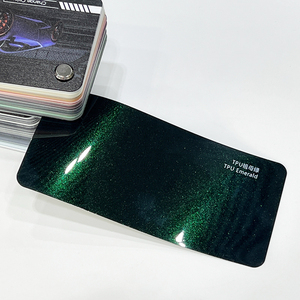 Película Protectora <span class=keywords><strong>de</strong></span> Pintura Metálica TPU PPF <span class=keywords><strong>de</strong></span> Lujo, Autoadhesiva, <span class=keywords><strong>con</strong></span> Garantía <span class=keywords><strong>de</strong></span> 8 Años, Rollo <span class=keywords><strong>de</strong></span> 1.52*15m, Color Verde <span class=keywords><strong>Arena</strong></span> Metálico, TPU <span class=keywords><strong>de</strong></span> Fábrica - Product Image 3