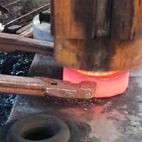 Nouveau réducteur de vitesse pour roue motrice de grue portique, roulement à rouleaux en acier forgé de 17 pouces, roues de grue haute capacité