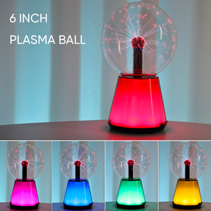 Lámpara de Plasma de <span class=keywords><strong>8</strong></span> Pulgadas, Novedosa y Fantástica, con Luz Mágica Sensible al Tacto, Exclusiva, Decoración para el Hogar, Luz Nocturna - Product Image 6