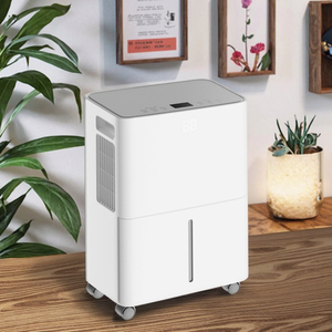 Deshumidificador Desecante Portátil Mini de 12L/Día con Pantalla Táctil, Silencioso e Inteligente, Electrodoméstico para Oficina, ¡Gran Oferta! - Product Image 1