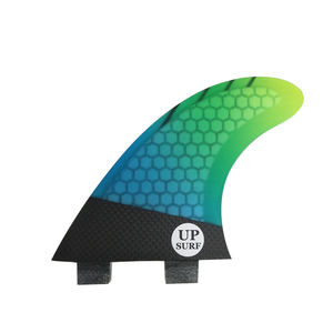 Aileron de planche de surf UPSURF <span class=keywords><strong>FCS</strong></span> G5, haute qualité, nid d'abeille, double languettes - Product Image 3