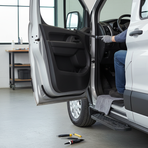 Ford Transit MK8 V-368 joint de porte avant personnalisé bande météo BK31V20708AD ajustement parfait OEM Valea coupe caoutchouc automobile - Product Image 3