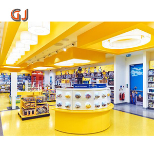 Ecran de présentation de <span class=keywords><strong>jouets</strong></span>, en briques, support d'exposition de mini-figurine, conception intérieure, magasin cadeau, livraison gratuite en chine - Product Image 4