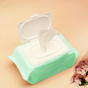 Nữ tính làm sạch khuôn mặt mô nhãn hiệu riêng facial make up trang điểm Remover khăn lau với biểu tượng tùy chỉnh - Product Image 4