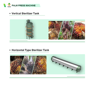 निष्फल खाद्य औद्योगिक ऊर्ध्वाधर ताड़ फल स्टेरिलाइज़र भाप स्टेरिलाइज़र पाम तेल उत्पादन लाइन - Product Image 3