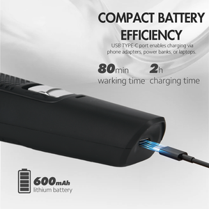 PRITECH - Recortadora de Pelo Profesional Inalámbrica, Máquina de Corte de Pelo Recargable para Hombre con Recortadora de Barba y Nariz - Product Image 4