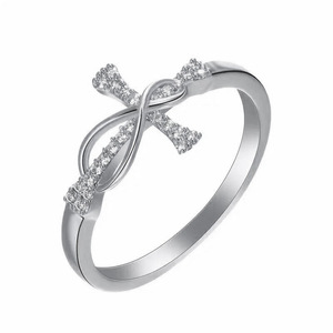 Anello con Design Infinito Mobius, Anello Semplice da Donna - Product Image 2