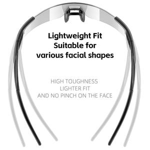 WEST BIKING Vente en gros Lunettes de vélo transparentes Lunettes de sécurité pour vélo Lunettes d'équitation transparentes bon marché Protection des yeux - Product Image 3