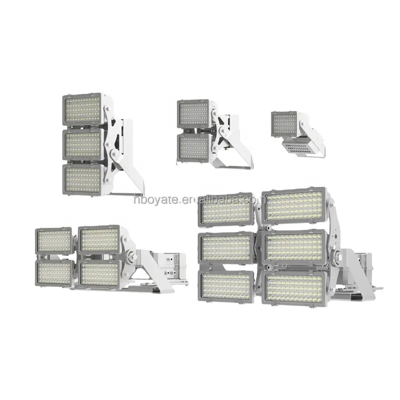 500W 1000W 1200W LED Tennis Court Lights for Stadium High Mast Pole from 250W up to 1000W