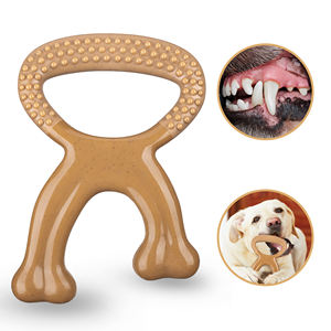 Custom Logo <strong>Dog</strong> Chew Toys for Aggressive Chewers Beef Flavor Indestructible <strong>Dog</strong> Teething <strong>Bones</strong> for <strong>Dog</strong> Pet Toy with <strong>Nylon</strong> - Product Image 1
