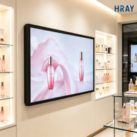 HRAY Pantalla Publicitaria de Pared de 49 Pulgadas, Multi SO (Android, Windows, Linux) para Supermercados, Reproducción de Contenido, Suministro de Fábrica OEM/ODM