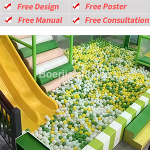 Emocionante Parque Infantil Interior para Niños con Tirolina Suave y Muro de Escalada para Amantes de la Emoción - Product Image 2
