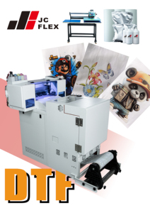 A3 Cowint tela pequeña 30mm XP600 todo en uno DTF camiseta impresora con polvo de reciclaje para impresión Shakere - Product Image 5