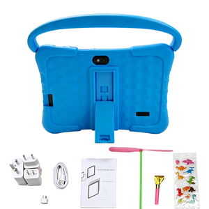 Lower Price For Kids <b>7</b> Inch Kids Android 15 4+64GB Educational School Learning <b>Tablet</b> Wi-Fi OEM Anti-Drop Protective Case For - Product Image 3
