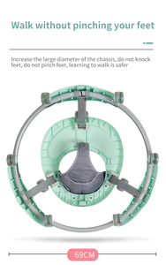 Fabbrica Baby Walker <span class=keywords><strong>3</strong></span> In 1 Musical Cartoon Walking Chair Toy musica per bambini Boy Girl Walker a buon mercato Baby Walker con <span class=keywords><strong>ruote</strong></span> e sedile - Product Image 6