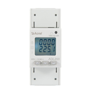 Medidor Eléctrico Monofásico Acrel ADL200, Clase de Precisión 0.5, 10A Nominal/80A Máx., Pantalla <span class=keywords><strong>Digital</strong></span>, Montaje en Riel DIN, RS485 - Product Image 3