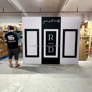 SMOOTH personalizado acrílico boda recepción decoración asientos gráfico pantalla bienvenida signo telón de fondo para evento boda - Product Image 3