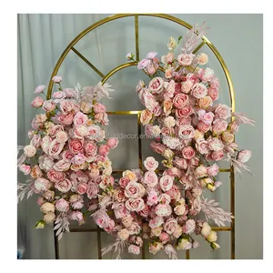 Best Selling Pink Flower Design Decoration Items Flower Wedding Hanging Flower Wedding Supplies Party Decor