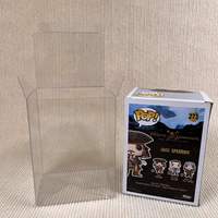 Vernis transparent écologique en gros, résistant aux UV, avec logo gaufré, taille personnalisée, pour figurines de collection