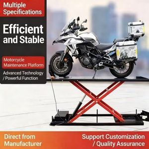 Elevador de Motocicletas con Capacidad de Carga de 600 kg, Elevador Hidráulico para Motocicletas, Plataforma de Elevación Eléctrica para Taller - Product Image 5