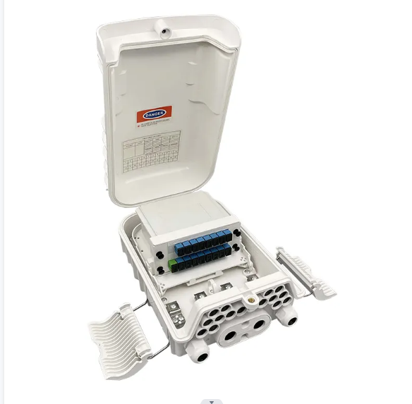 Factory Supply Indoor Outdoor Optical Termination Box 16-Core FTTH Waterproof Fiber Optic Splitter Distribution Caja CTO 3G 4G