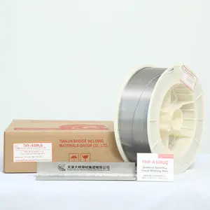 Alambre de soldadura con núcleo fundente de acero inoxidable, alambre de E308LT1-1, fabricado en China