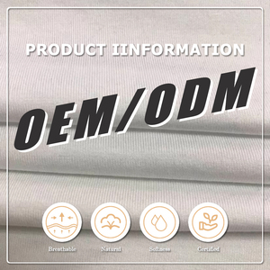 Tissu en <span class=keywords><strong>coton</strong></span> <span class=keywords><strong>Pima</strong></span> doux certifié Oeko-tex 100, 95% <span class=keywords><strong>coton</strong></span>, 5% élasthanne, pour t-shirt - Product Image 3