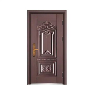 Latest Design Cheap <strong>Price</strong> Luxury Style Exterior <strong>Door</strong> Hot Sale Exterior Security Steel Metal Security <strong>Door</strong> - Product Image 5