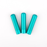 Bâton nasal d'inhalateur de diffuseur d'aromathérapie d'inhalateur d'alliage d'aluminium de brevet pour les huiles essentielles