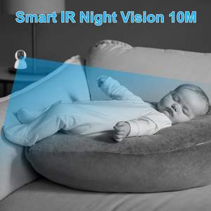 Cámara de Video WiFi Interior ANTELA 2.4GHz, 3MP/2K, Visión Nocturna IR 10m, Audio Bidireccional, Pan-Tilt PTZ, Color, Sirena Integrada, Red IP - Product Image 4