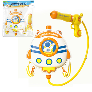 Pistola de Agua de Plástico ABS Transparente para Niños y Niñas de 3 a 10 Años, Accesorio para Mochila Escolar de Verano, Juguete Divertido, Marca XST - Product Image 1