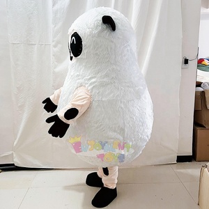 Adulto EVA agnello bianco fattoria animale mascotte divertente Costume indossabile per gli animali Cosplay - Product Image 2