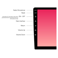 Toptan Evrensel 2Din Android Araç Tezgahı 1280*800 Dokunmatik Ekran MP5 DVD Oynatıcı CarPlay Uyumlu