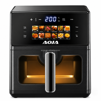 Friteuse à air numérique intelligente électrique, sans huile, à circulation d'air chaud, cuisson saine sans huile pour la cuisine familiale, utilisation facile