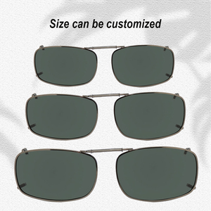 Práctico personalizable adecuado para usuarios miopes Logo Protección UV personalizada TAC Lentes polarizadas Gafas de sol con clip - Product Image 5
