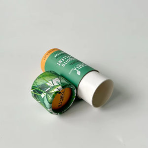 Envase de Bálsamo Labial y Desodorante 100% Biodegradable, Reciclable, Hecho a Mano, de Alta Calidad, 5g/10g, Cartón Resistente al Aceite, Tipo Push-up - Product Image 3