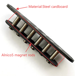 Micros de guitare ST assemblés sur mesure avec des tiges en Alnico 5, bobines en acier plat et en carton pour kits de micros à bobinage manuel à simple bobine - Product Image 3