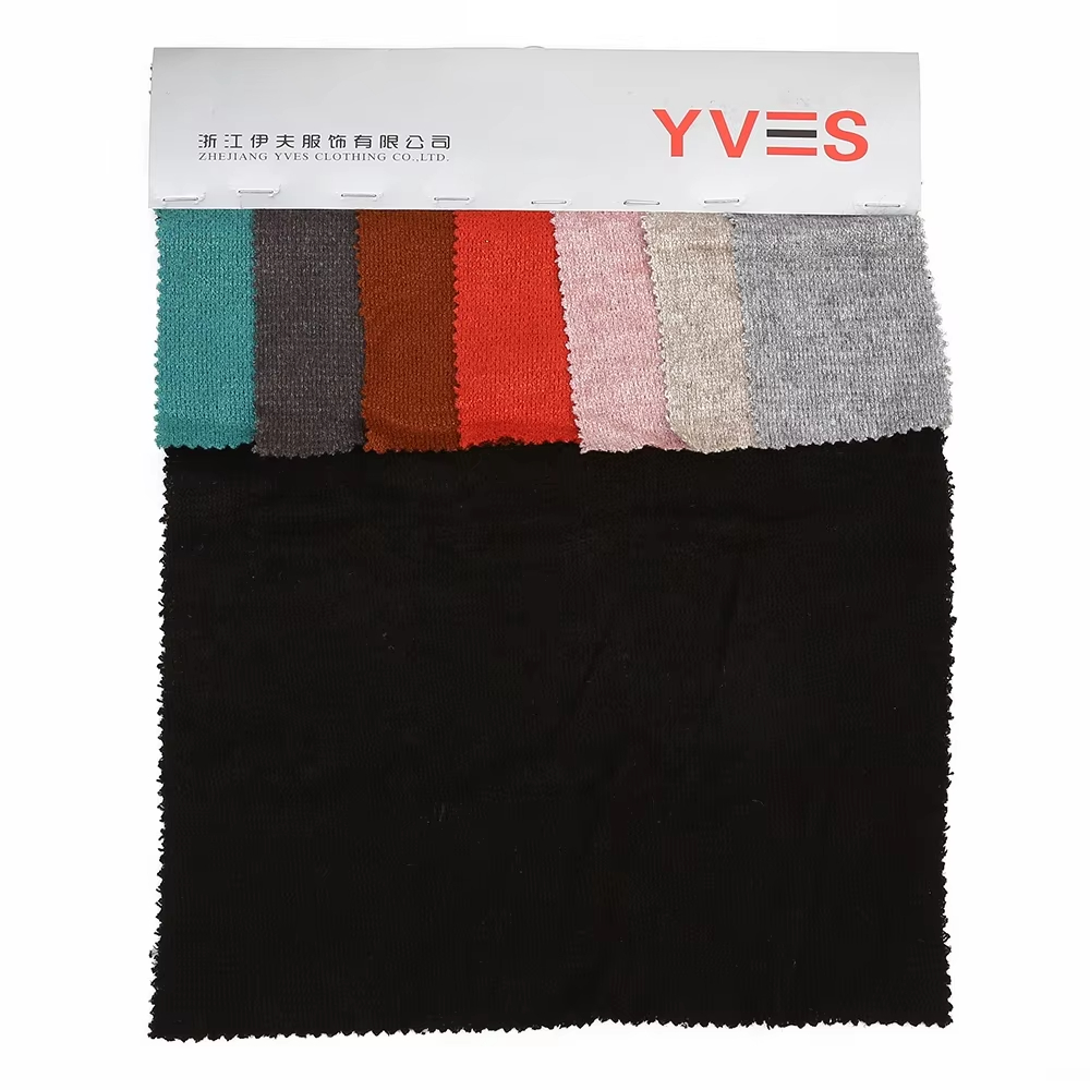 Wholesale Price Various Solid Colors Soft and Warm Knitted Winter Wool Cashmere Fabric