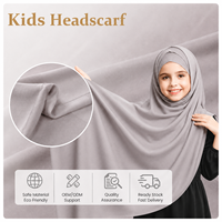 Voile pour filles en tissu, style épissé, polyester et mousseline, respirant et léger, disponible en stock, expédition rapide, pour enfants, toutes saisons