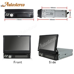 7 pulgadas plegable Android 9,0 navegación GPS para coche para VW/Toyota/Nissan/Ford/KIA/Hyundai/BMW 1 Din Radio reproductor Multimedia Universal - Product Image 1