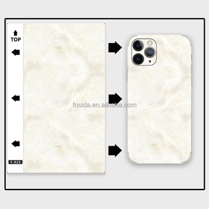 Vernice del fumetto camouflage smart phone copertura completa carta da parati riutilizzabile decalcomania del vinile 3D stampa adesivi in fibra di carbonio <span class=keywords><strong>per</strong></span> i telefoni - Product Image 3