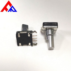 Encodeur incrémental EC11 à axe en D, haute durabilité, personnalisé en usine, insertion latérale à 3 broches, montage enfichable, DC5V - Product Image 4