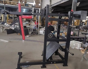 Machine à Squat à Pendule Professionnelle pour l'Entraînement de la Force du Bas du Corps, Équipement de Squat à Charge de Plaques pour les Fessiers et les Abdosseaux - Product Image 4