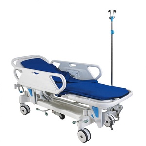 Chariot de civière d'<span class=keywords><strong>ambulance</strong></span> hospitalière Lit de civière de transfert d'urgence pour patient hospitalisé - Product Image 1