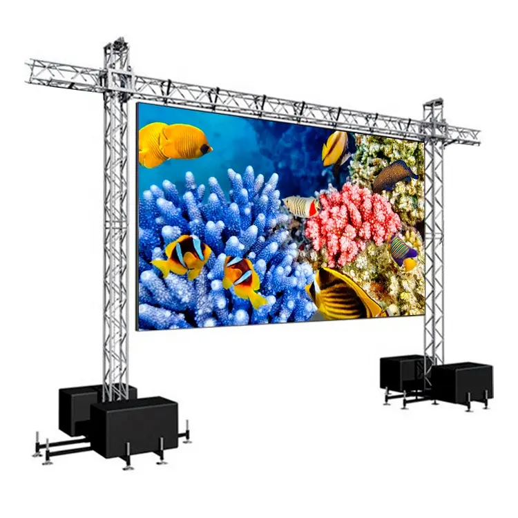 Écran de scène géant étanche pour l'extérieur écran publicitaire vidéo LED écrans d'affichage muraux pour panneau LED pour concert