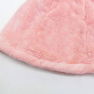 หมวกซาวน่าผ้าคอรัลฟลีซแบบรัสเซียญี่ปุ่น ปรับแต่งได้ เป็นมิตรกับสิ่งแวดล้อม ซักได้ หลายสี คุณภาพสูง สำหรับผู้ใหญ่ - Product Image 4