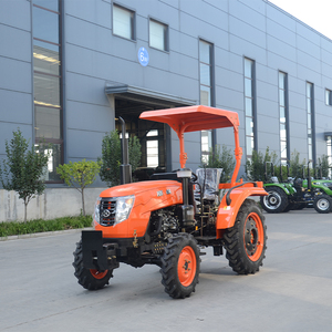 Nhật bản Màu Xanh Lá Cây Quân Đội Màu Máy Kéo Với Kết Thúc Trước Loader Và Ba Điểm Liên Kết - Product Image 3