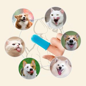 Cepillo de Dientes de Dedo para Perros, para la Limpieza Dental y el Cuidado Bucal de Perros, Cepillo de Dientes para Mascotas - Product Image 6